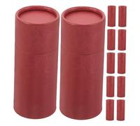 VERDANVERSE 12piezas Varillas De Incienso De Té Caja Kraft Tubo De Embalaje Cilíndrico Para Almacenamiento De Cocina Cajas De Cartón Redondas