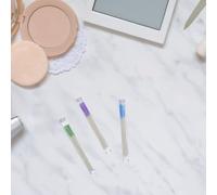 VERDANVERSE 180 Piezas Hilo Limpiador Desechable para Perforaciones de Oreja Cuidado Posterior 3 Colores Verde Morado Rosa 60 Unidades Cada Uno Material Suave y Versátil para Limpieza