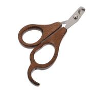 VERDANVERSE 1pieza Cortauñas Profesional para Mascotas Tijeras para Cortar Uñas De Perro y Gato Mango De Madera Herramienta Segura y Duradera para Cuidado De Uñas De Animales Domésticos