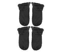 VERDANVERSE 2 Pares Forros de Zapatos de Felpa Cálidos y Transpirables Inserciones Desmontables para Zuecos y Botas de Interior y Grueso para Invierno Color Negro