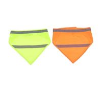 VERDANVERSE 2 Piezas Bufanda Reflectante para Perros Alta Visibilidad y Seguridad Nocturna Bandana Fluorescente para Paseo Caza y Camping Diseño Cómodo y Llamativo para Color Color Aleatorio