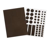 VERDANVERSE 2 Piezas Pegatinas Bloqueadoras de Luz LED Adhesivos Atenuadores para Control de Brillo Compatibles con Routers Televisores y Dispositivos Electrónicos Láminas Opacas Duraderas