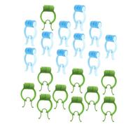 VERDANVERSE 20 piezas Clips Profesionales Unidades Corrección Forma Nariz Pinzas Ergonómicas para Nariz Material EVA y Pom Herramienta Práctica para Nasal y Ronquidos