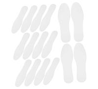 VERDANVERSE 20 Plantillas Desechables Transpirables para Zapatos Hombre y Mujer Absorbentes de Sudor y Finas Talla para Botas Senderismo y Uso Diario