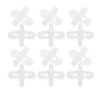 VERDANVERSE 20 Unidades De Ventosas Fijas para Acuario Separador De Acuario Soporte De Ventosa Placa De Cubierta para Pecera Clip De Fijación Placa De Aislamiento para Separador