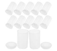 VERDANVERSE 200 Piezas Caja Almacenamiento Plástico Transparente Unidades con Tapa Hermética Contenedor Resistente al Agua para Carretes Fotos y Accesorios Pequeños Organizador Seguro para