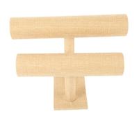 VERDANVERSE 2niveles Soporte Organizador De Joyas Para Mujer Con Doble Exhibidor De Pulseras y Diademas De Escritorio Estructura Ligera y Superficie Lisa Para Evitar Rayones Almacenamiento Seg