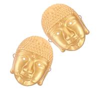 VERDANVERSE 2piezas De Buda De Halloween Accesorios De Disfraz Budista Para Carnaval y Fiesta De Cosplay Diseño Realista y Material Duradero Para Celebraciones y Representaciones Culturales