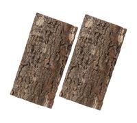 VERDANVERSE 2piezas Decoración De Corteza Natural para Terrario De Reptiles De Accesorios De Acuario y Paisajismo Acuático Material Seguro y Resistente para Crear Hábitats Naturales