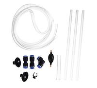 VERDANVERSE 3 Piezas Cambiar Peceras Sifón Limpiador Manual Acuarios Herramienta de Limpieza Material de Alimenticio de Peceras