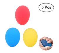 VERDANVERSE 3 piezas de Estrés Tpr para Ejercicio de Dedos de Mano y Fortalecimiento de Agarre Colores Azul Rojo y de Tensión y Rehabilitación Física