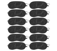 VERDANVERSE 30 Piezas Antifaz Descartable para Dormir Cubierta Ocular Opaca de Poliéster Ligero y Transpirable Máscara de Ojos para Siesta y Viaje Bloqueo Total de Luz para Hotel y Avión