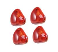 VERDANVERSE 4 Piezas de Ágatas Sardónice Naturales Pulidas, Piedras Curativas para Decorar el Hogar y Relleno de Jarrones, Propiedades para Mejorar la Intuición y Habilidades Psíquicas