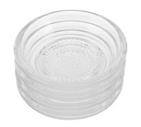 VERDANVERSE 4 Piezas Plato Rallador Transparente con Diseño Manual para y Jengibre Platos para Salsas y Condimentos Multifuncional para Cocina y Picnics