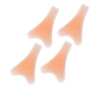 VERDANVERSE 4 Piezas Protector Adhesivo Íntimo de Suave y Flexible Almohadillas Invisibles para Bañadores Color Marrón Impermeables y Reutilizables para