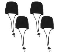 VERDANVERSE 4 Piezas Taloneras para Zapatos Protector del Talón del Zapato De Talon Black