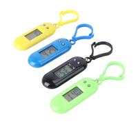 VERDANVERSE 4piezas Reloj De Bolsillo Llavero Digital Reloj Llavero para Niño Niña y Estudiantes para Mochila Pantalla Clara y Diseño Compacto