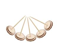 VERDANVERSE 5 Piezas Soporte de Árbol de Navidad Base de Madera Maciza Diámetro para Árboles Artificiales Estabilidad y Fácil Montaje