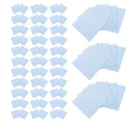 VERDANVERSE 50 Unidades Paño de Pulido de Gamuza para Joyería de Plata Toalla Limpiadora para Relojes y Plata Quitamarcas Compacto y Reutilizable para Viaje y Uso Diario