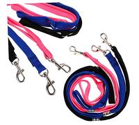 VERDANVERSE 6 Correas De Nailon Ajustables para Baño y Aseo De Perros Pequeños, Bucle De Aseo Resistente y Seguro, Extensión De Peluquería Canina 6 Piezas (Azul, Negro y Rosa