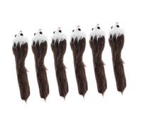 VERDANVERSE 6piezas Juguete De Ratón De Peluche para Gatos Suave Sonido Catnip para Estimulación y Diversión De Gatitos para Interactivos y Actividad Física