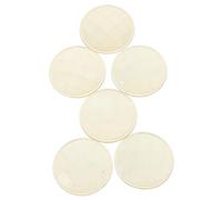 VERDANVERSE 6piezas Kit para Lentes De Plástico Transparente Prismas para Manualidades Materiales para Hacer Caleidoscopios Educativo