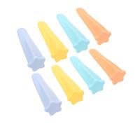VERDANVERSE 8 Piezas Moldes de Paletas Forma de para Yogur Chocolates y Snacks con Tapa para Congelar Postres y Experimentos