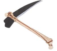 VERDANVERSE Accesorio de Cosplay Hueso Falso Plástico para Halloween, Herramienta de Simulación Ligera y Reutilizable, un Lado, Adecuado para Fiestas y Representaciones Teatrales