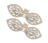 VERDANVERSE Accesorios Para Clips De Zapatos Decoración Para Zapatos De Boda Clips De Alta Gama De Mujer Desmontables Una Pareja Para Uso Diario y Eventos Especiales