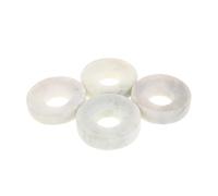 VERDANVERSE Almohadilla Resistente al Calor de Jade 4 Piezas, Base Antideslizante para Moxibustión Tradicional, Kit de Terapia Hogar, Herramienta Segura para Acupuntura y Bienestar