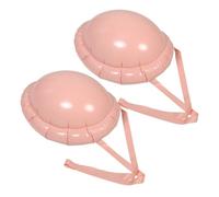 VERDANVERSE Barriga de Embarazo Inflable de Pvc 2 Piezas Color Piel para Cosplay Papá Noel, Disfraz Navideño Ajustable y Realista para Fiestas y Teatro