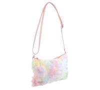 VERDANVERSE Bolsa de Hombro de Felpa para Mujer Bandolera Creativa de Tie Dye Con Correa y de Almacenamiento para y Salidas