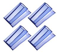 VERDANVERSE Botas Protectoras para Patas de Caballo 4 Piezas, Funda Transpirable de Malla Fina Antimoscas Azul, Antideslizantes y Ligeras para Uso Exterior y Establo