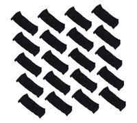 VERDANVERSE Braguitas Desechables de Algodón Puro Negras 20 Unidades Malla Transpirable para Maternidad y Cuidado Posparto Ideales para Spa Viaje y Uso Femenino