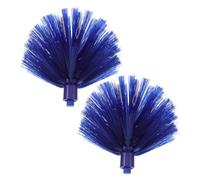VERDANVERSE Cabezal Cepillo para Telarañas 2 Unidades Recambio Ligero para Plumero de Techos Altos y Ventiladores en Casa