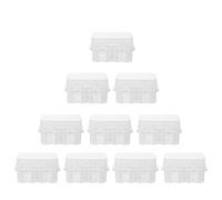VERDANVERSE Caja Organizadora para Insulina Material Plástico y Ventana Transparente de 3ml Tapa de Cierre a Presión Adecuado para Refrigerador y Visitas de Pacientes Diabéticos