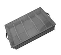 VERDANVERSE Caja Organizadora Portátil para Cubiertos con Tapa Transparente Compartimentos Múltiples para Almacenamiento Seguro De Utensilios De Cocina El Hogar