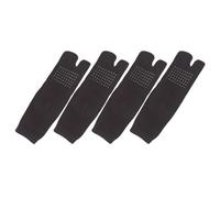 VERDANVERSE Calcetines Deportivos de Algodón Transpirables Unisex Calcetines Tabi de Dos Dedos Antideslizantes en Negro Talla Única 36-42 Ideales para Uso Diario y Sandalias