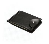 VERDANVERSE Cartera para Hombre Billetera Pequeña de Cuero Auténtico Tecnología Anti-RFID Práctica para Negocios Uso Diario Diseño Creativo y Compacto