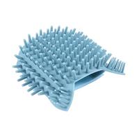 VERDANVERSE Cepillo de Masaje Diseño de Esquina de Silicona para Gatos y Retira Pelos Sueltos Favorece el Bienestar del Gato en Patas de Mesa o Silla