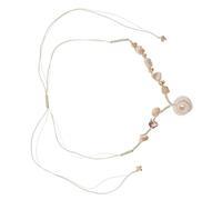 VERDANVERSE Collar con Caracolas Bohemio de Multilayer para Playa Diseño Hawaiano Artesanal Accesorio para Fiesta Veraniega y Vacaciones Junto al Mar