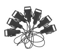 VERDANVERSE Conector Qd para Correa de Cámara 12 CM 20 Piezas 10 Pares Adaptador de Clip de Liberación Rápida Presilla para Cinturón Ojales Accesorios para Cámaras Uso en Sistema Qd