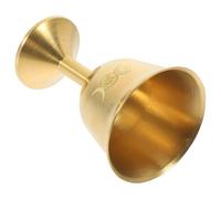 VERDANVERSE Copa Sagrada de Cobre Tradicional Tri-Luna 56 CM Taza de Agua de Ofrenda para Altar Juego de 2 Vasos de Sacrificio para Ritual y Decoración Espiritual