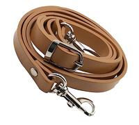 VERDANVERSE Correa de Hombro Ajustable para Bolso Mujer Repuesto de PU Duradero Accesorio Bandolera Cruzada con Hebilla Plateada