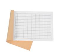 VERDANVERSE Cuaderno para Gestión Financiera Diseño Profesional y Papel, Libro de Contabilidad en Blanco Cuadrícula Clara Adecuado para Almacén y Oficina