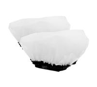 VERDANVERSE Cubierta de Lámpara de Tela 27 CM 2 Piezas Difusor de Luz para Fotografía Pantalla Clara para Lámparas de Estudio Accesorio para Iluminación Profesional