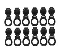 VERDANVERSE Cubierta De Lente para Cámara Web USB 12 Piezas, Accesorios para Cámaras Portátil y Tablet, Diseño Compacto y Ligero, Protección De Privacidad y Seguridad, Color Negro