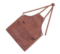 VERDANVERSE Delantal de Trabajo de Lona Encerada con Resistente y Duradero para Carpintería Taller Jardinería y Reparación Unisex para Hombres y Mujeres