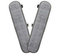 VERDANVERSE Funda Sillón Oficina de Terciopelo Cristal Rojo Almohadilla para Reposabrazos, Fácil de Limpiar y Desmontar, Adecuado para Uso en Casa y Oficina