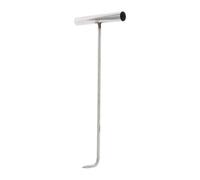 VERDANVERSE Gancho para Tapa de Arqueta T de Acero Inoxidable Gancho Forma de T Resistente y Antióxido para Alcantarillas y Pozos Mango Ergonómico para Uso Doméstico y Profesional